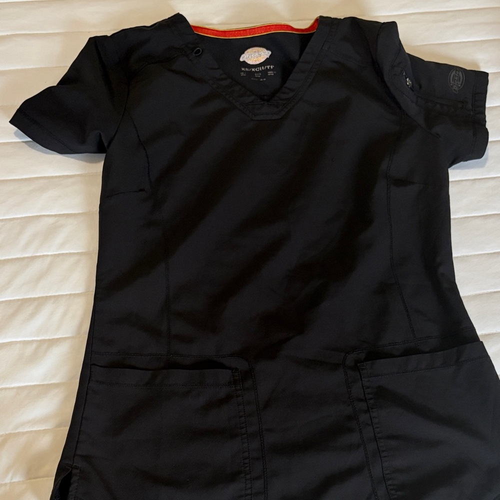 Dickies Black Scrub Set XS - Picture 2 of 5